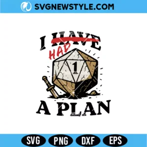 Funny Dungeons and Dragons Svg