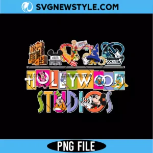 Hollywood Studios Family Trip PNG
