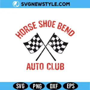Horse Shoe Bend Auto Club SVG