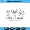 It’s Okay To Be Different SVG Digital Download | Autism Awareness Cut File 3 It’s Okay To Be Different SVG