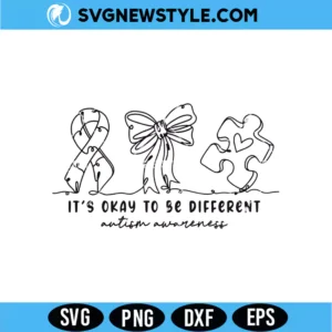 It’s Okay To Be Different SVG