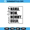 Mom Life SVG | Retro Aesthetic Mom Life Cut File for Cricut & Silhouette 2 Mom Life SVG