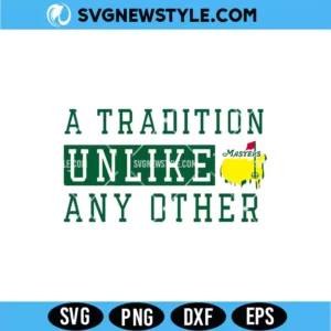 Masters Golf Tournament SVG