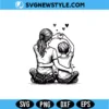 Mom and Son Heart Hands SVG | Sentimental Motherhood Cut File 3 Mom and Son Heart Hands SVG
