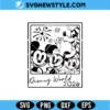 Mouse World 2026 SVG Digital Download | Magical Vacation Cut File 2 Mouse World 2026 SVG