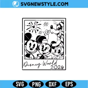 Mouse World 2026 SVG
