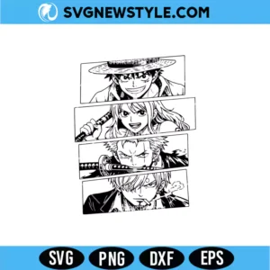 One Piece Anime SVG