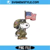 Patriotic Snoopy PNG | American Flag Dog Sublimation | 4th of July Clipart 2 Patriotic Snoopy PNG