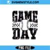 Retro Baseball Game Day PNG | Vintage Sports Digital Download 2 Retro Baseball Game Day PNG
