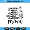 She Is Mom SVG Png Digital Download | Aesthetic Motherhood Cut File 3 She Is Mom SVG Png