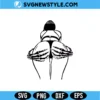 Skeleton Booty SVG Digital Download | Funny Spooky Halloween Cut File 2 Skeleton Booty SVG