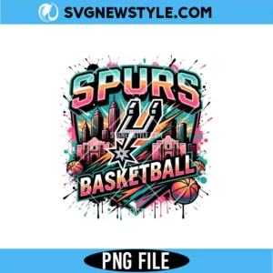 Spurs Basketball Team PNG