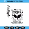 The Thirteen SVG Bundle | Spooky Aesthetic Halloween Cut Files 2 The Thirteen SVG Bundle