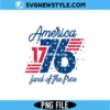 1776 America 4th of July PNG | Retro Patriotic Independence Day Sublimation 2 1776 America 4th of July PNG