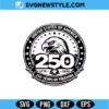 250 Years of Freedom Round Emblem SVG Digital Download | Patriotic USA Cut File 3 250 Years of Freedom Round Emblem SVG