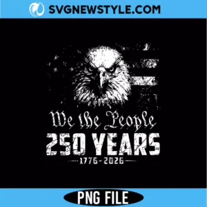250th Anniversary 4th of July PNG