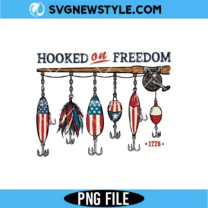 4th of July Fishing Lure PNG