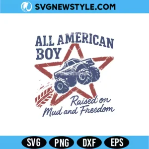 Boys 4th of July Svg