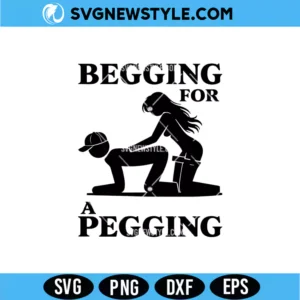 Begging For A Pegging SVG