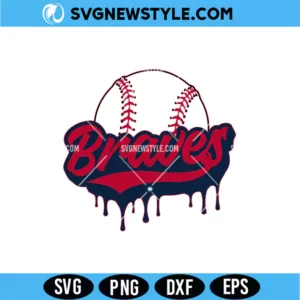 Braves Baseball SVG