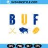 Buffalo Sabres BUF Hockey SVG | Trendy Varsity Typography Silhouette for Cricut 2 Buffalo Sabres BUF Hockey SVG
