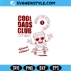 Cool Dads Club SVG File Digital Download | Retro Fatherhood Mascot Cut File 2 Cool Dads Club SVG File