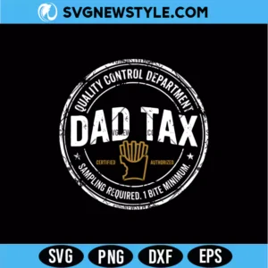 Dad Tax SVG PNG