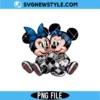 Mickey Minnie Dodgers PNG Digital Download | Aesthetic Baseball Couple Art 3 Mickey Minnie Dodgers PNG
