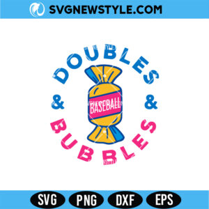 Doubles and Bubbles Drip SVG