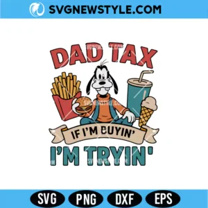 Funny Disney Dad Svg