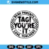 Funny Last Day Of School SVG | Vintage Groovy School's Out Sarcastic Shirt Design 3 Funny Last Day Of School SVG