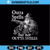 Funny Wizard Gun Svg