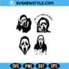 Scream Horror Svg Bundle
