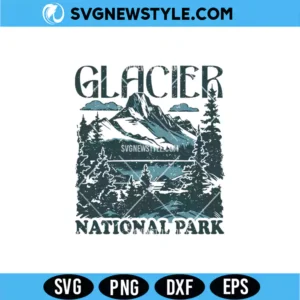 Glacier National Park SVG