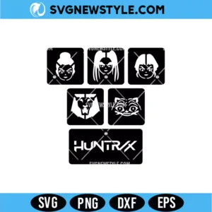 Kpop Demon Hunters SVG Digital Download