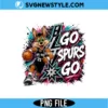 San Antonio Spurs PNG File Digital Download | Game Day Hoops Sublimation 3 San Antonio Spurs PNG File