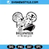 Halloween On The High Seas SVG Digital Download | Cruise Vacation Spooky Cut File 3 Halloween On The High Seas SVG