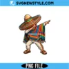 Mexican Boy Dabbing PNG | Funny Retro Fiesta Sublimation Design 3 Mexican Boy Dabbing PNG
