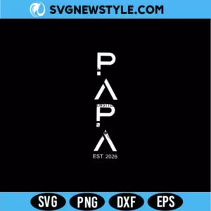 Oversized Unisex Dad SVG Digital Download | Retro Block Letter Father's Day Shirt