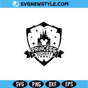 Princess Security Disney Svg