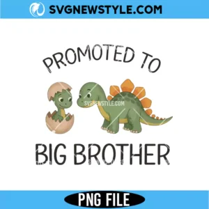 Promoted to Big Brother Toddler Svg