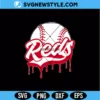 Reds Baseball Svg Digital Download | Silhouette for Cricut 2 Reds Baseball Svg