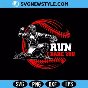 Run I Dare You SVG
