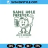 Same Hole Forever Bachelor SVG | Funny Retro Golf Groom Cut File 3 Same Hole Forever Bachelor SVG