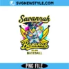 Savannah Bananas Baseball PNG | Retro Yellow Team Spirit Sublimation 3 Savannah Bananas Baseball PNG