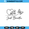 Simple Butterfly SVG | Minimalist Boho Nature Cut File 3 Simple Butterfly SVG