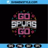 Spurs Basketball SVG | Retro San Antonio Hoops Cut File 3 Spurs Basketball SVG