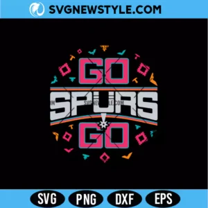 Spurs Basketball SVG