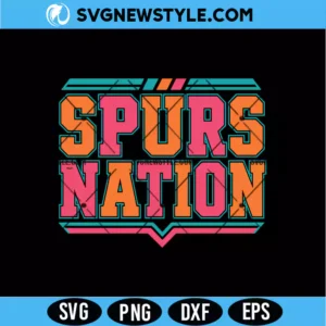 Spurs Nation Retro Svg