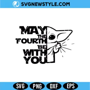 Star Wars Day May 4th SVG